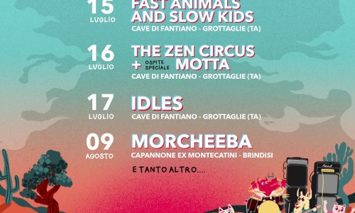 Cinzella: Fask, Zen Circus + Motta, Idles e Morcheeba  & more
